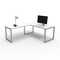 We'Re It Connect It L-Shaped Desk, 77 in D X 30 in H, 66 in W X Thermally Fused Laminate DI66304824L1BBF-BS-459 - alternate 8